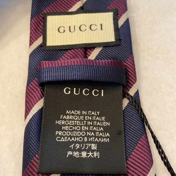 Authentic BNWT Gucci Pimentone Tie - Picture 5 of 9